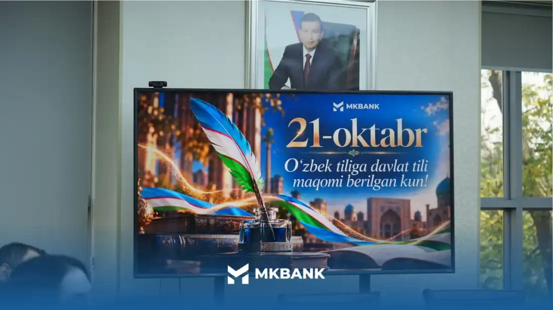 MKBANKda "Qadring baland bo'lsin, Ona tilim!" shiori ostida Ommaviy diktant tanlovi o‘tkazildi