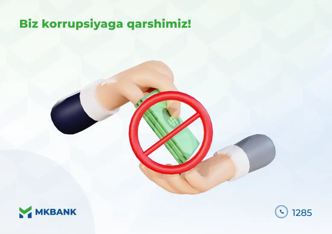 MKBANKte korrupciyalıq jaǵdaylarǵa dus keldińiz be? Bizge "Tez xabar" beriń!