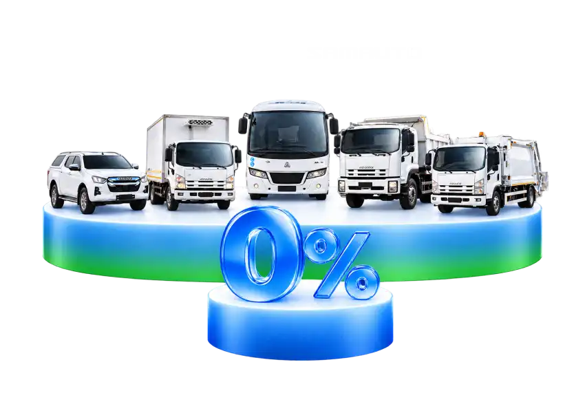 ISUZU керакми? 0% билан олинг!