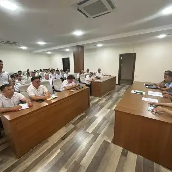 Training seminar held in Surkhandarya region by responsible employees of the head office in cooperation with representatives of law enforcement agencies.