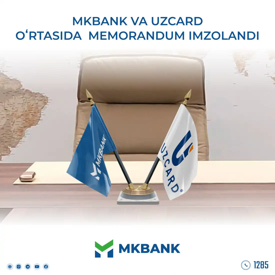 “Mikrokreditbank” va UZCARD oʻrtasida Memorandum imzolandi