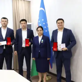 On the eve of the Independence Day, employees of Mikrokreditbank were awarded with commemorative badges and certificates of honor