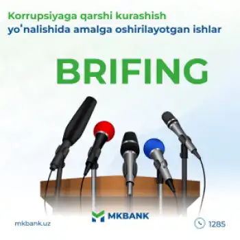 "Mikrokreditbank" AKB tárepinen korrupciyaǵa qarsı gúresiw baǵdarında ámelge asırılıp atırǵan jumıslar boyınsha brifing shólkemlestirildi