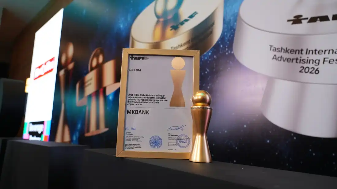 MKBANK - TAF!26 Toshkent reklama festivalida